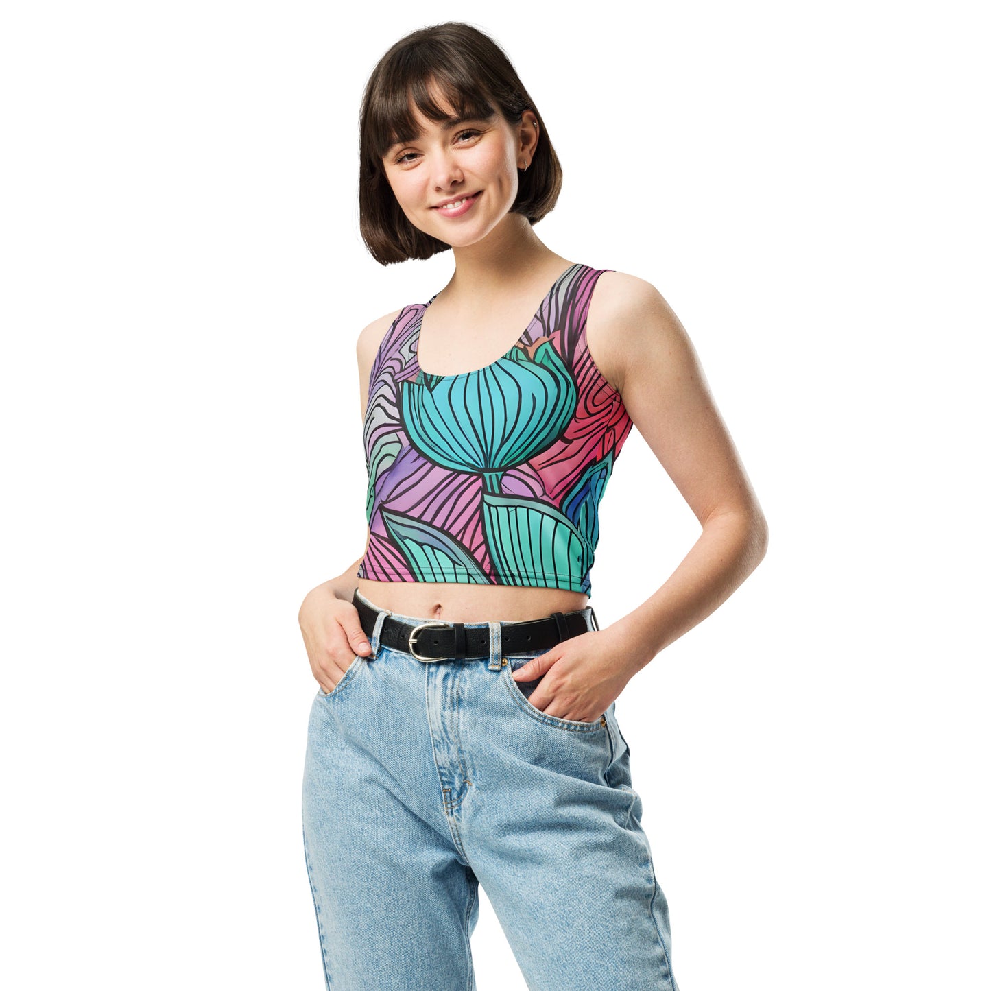 Crop Top_Lotus