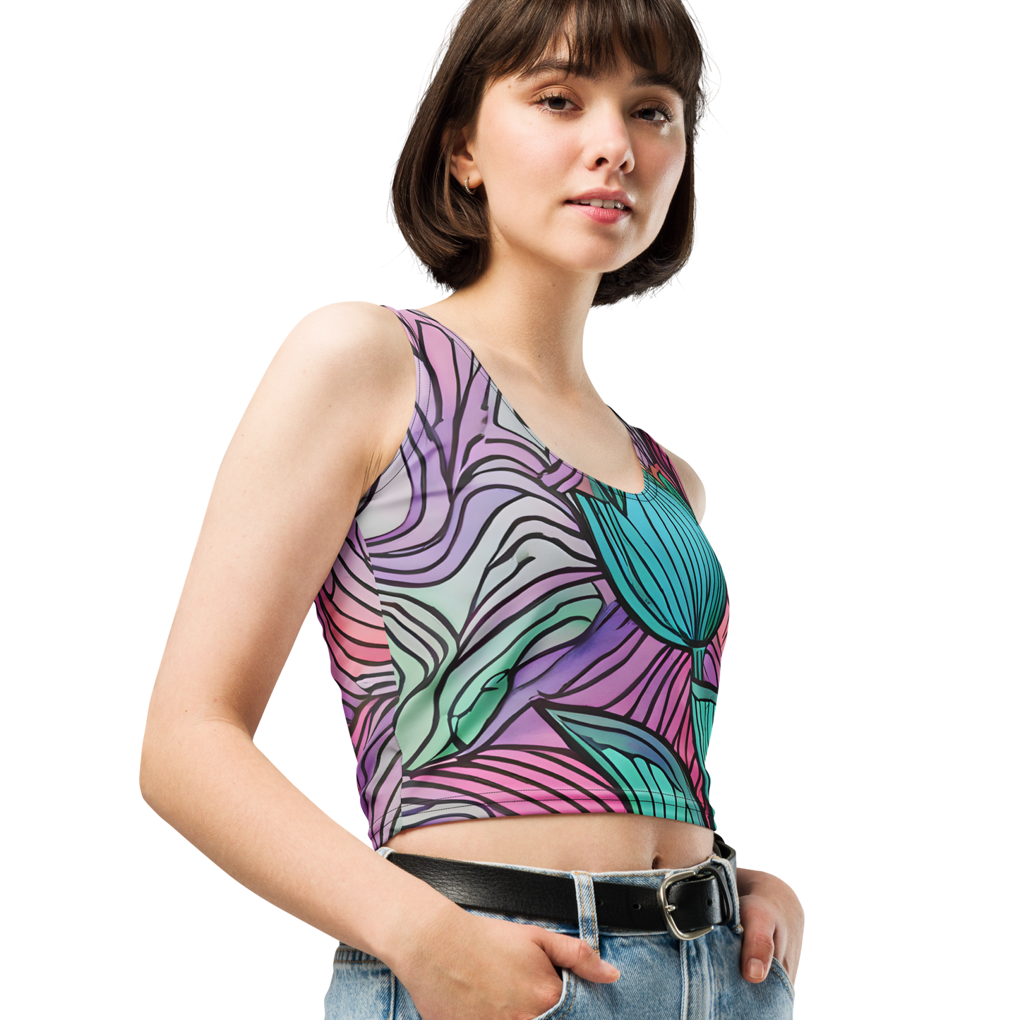 Crop Top_Lotus