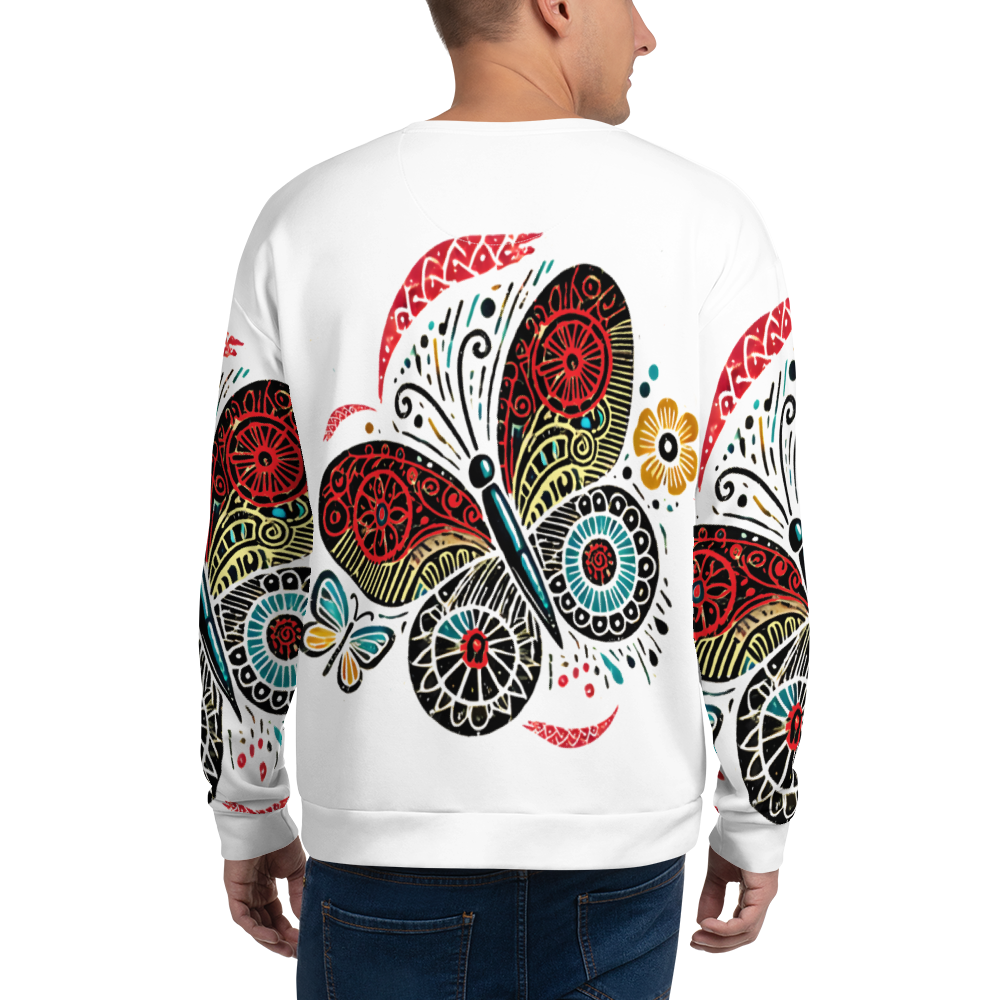 Unisex Sweatshirt_Butterfly