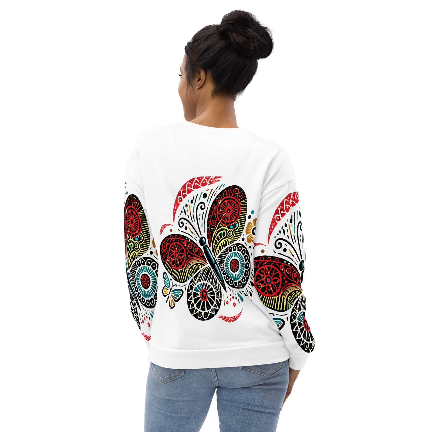Unisex Sweatshirt_Butterfly