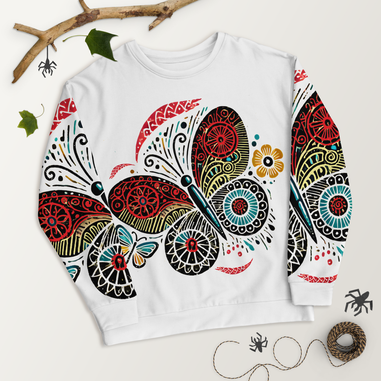 Unisex Sweatshirt_Butterfly