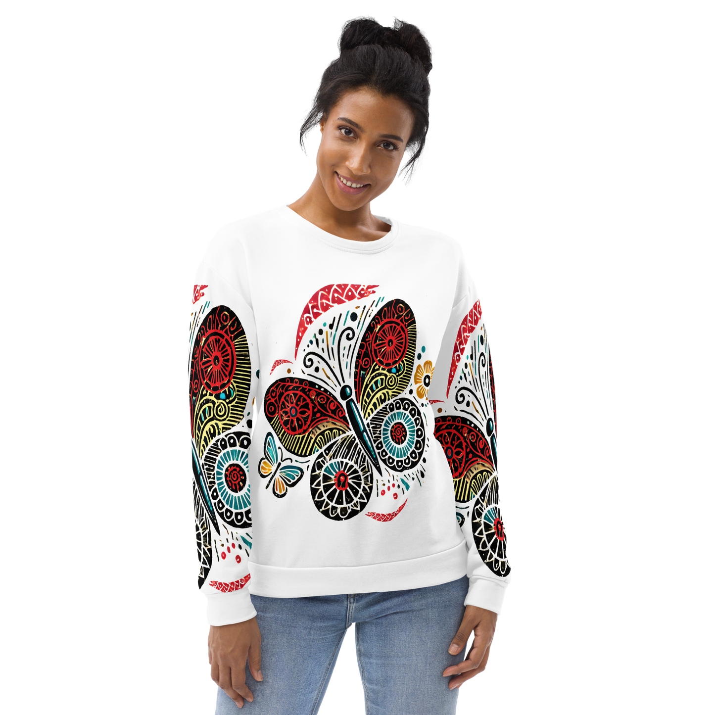 Unisex Sweatshirt_Butterfly