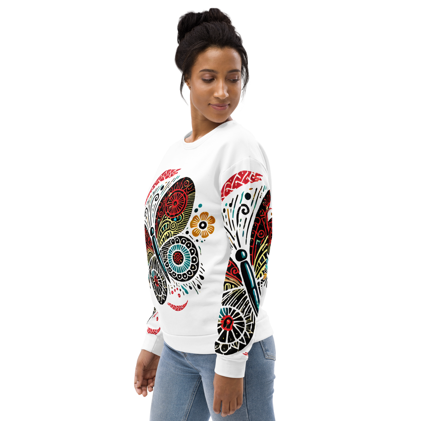 Unisex Sweatshirt_Butterfly