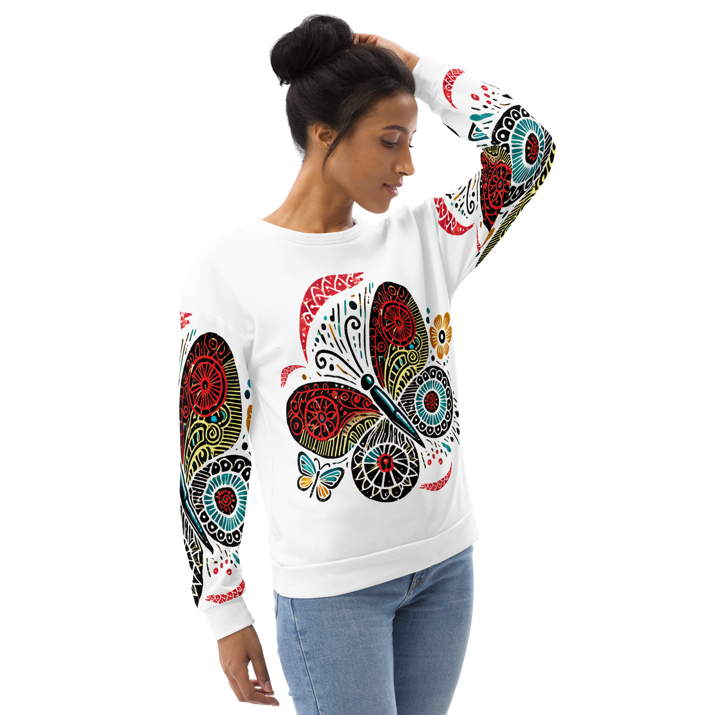 Unisex Sweatshirt_Butterfly