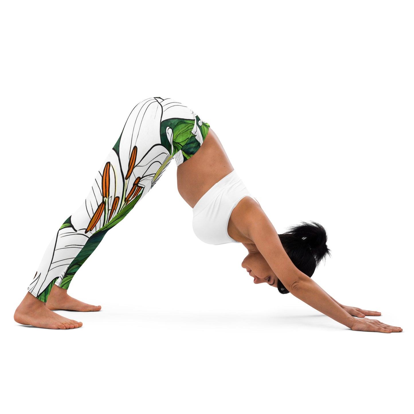 Yoga Leggings_White Lily