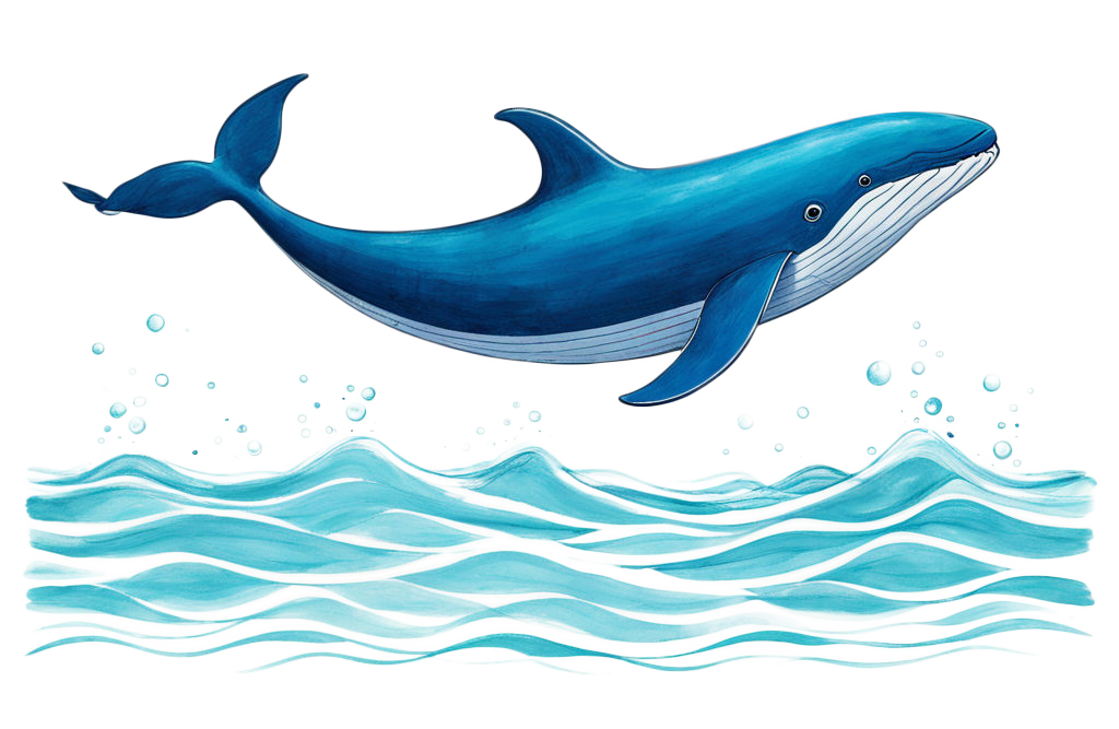 Unisex garment-dyed heavyweight t-shirt_Blue Whale