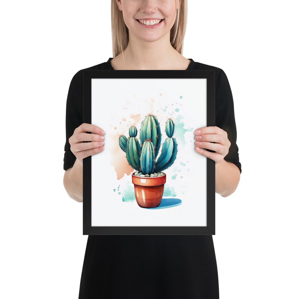 Framed poster_Cactus