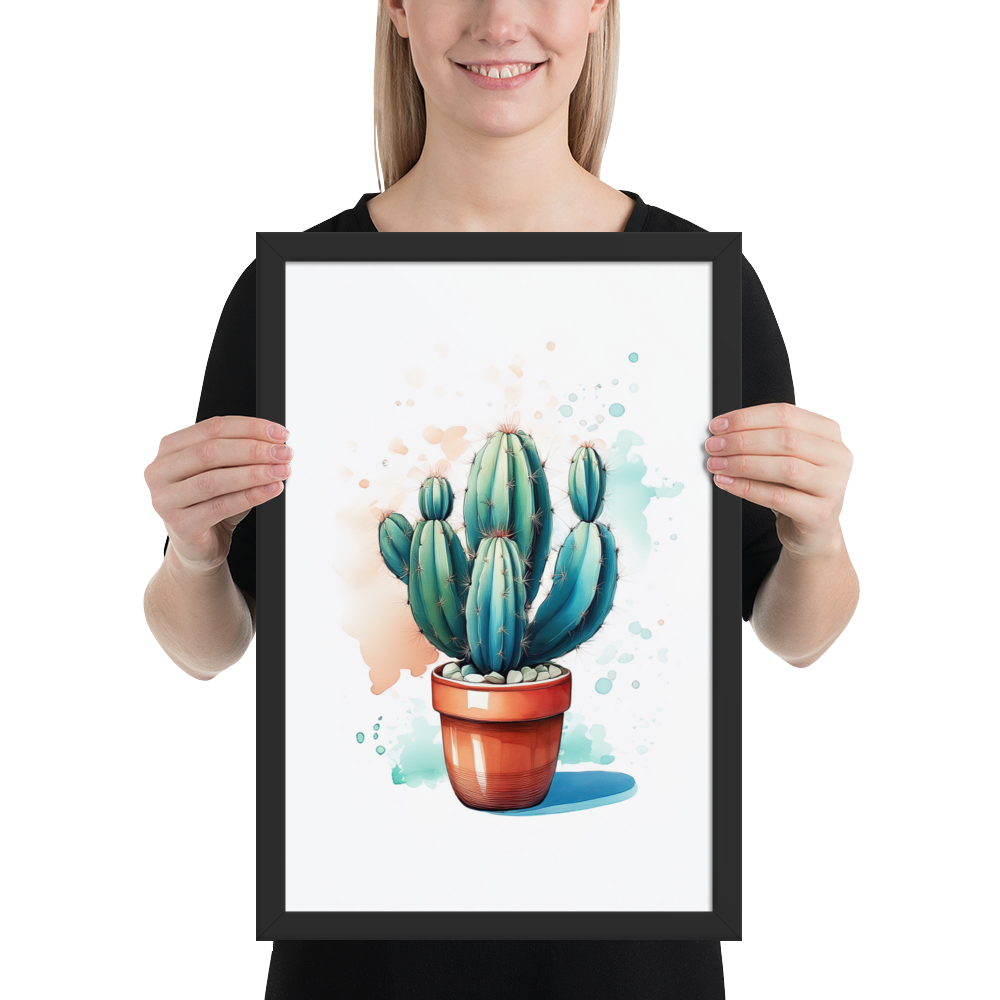Framed poster_Cactus
