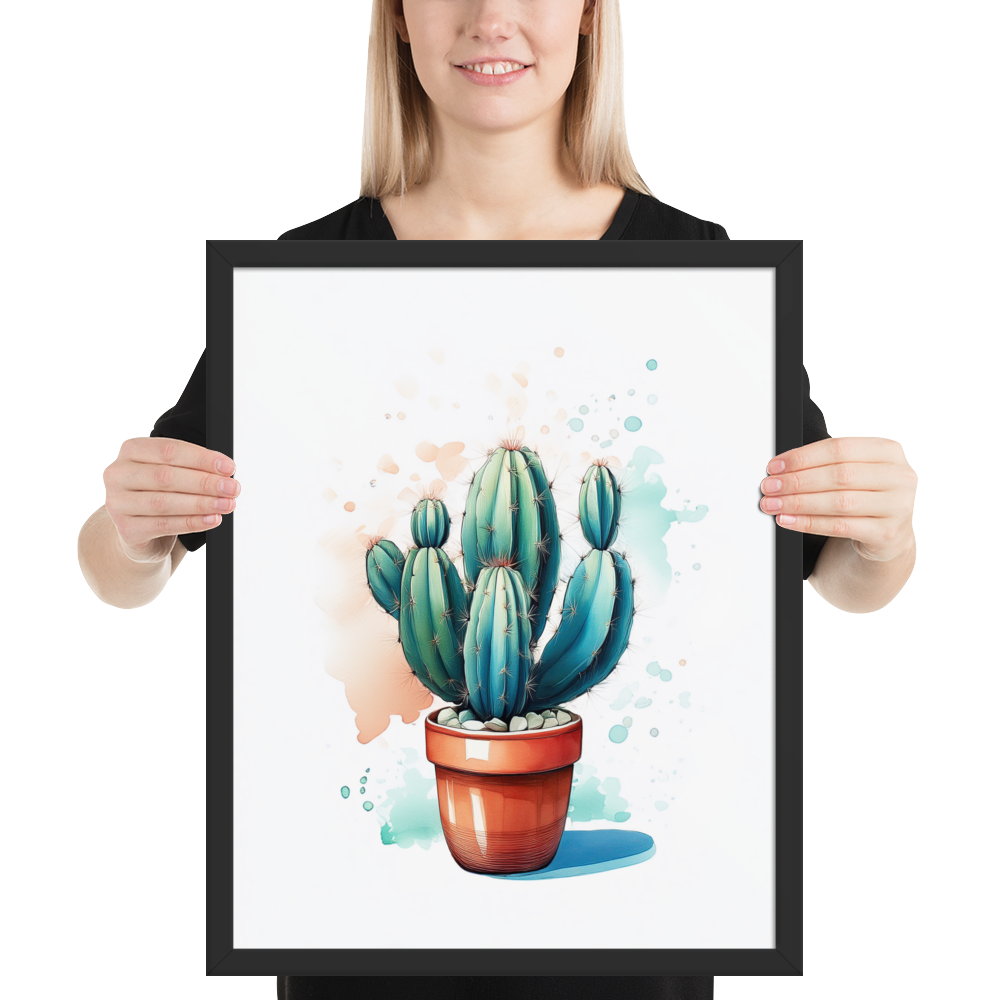 Framed poster_Cactus