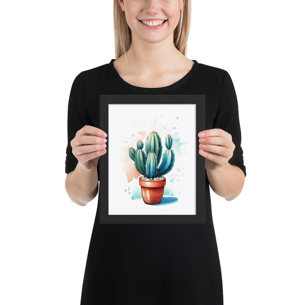 Framed poster_Cactus