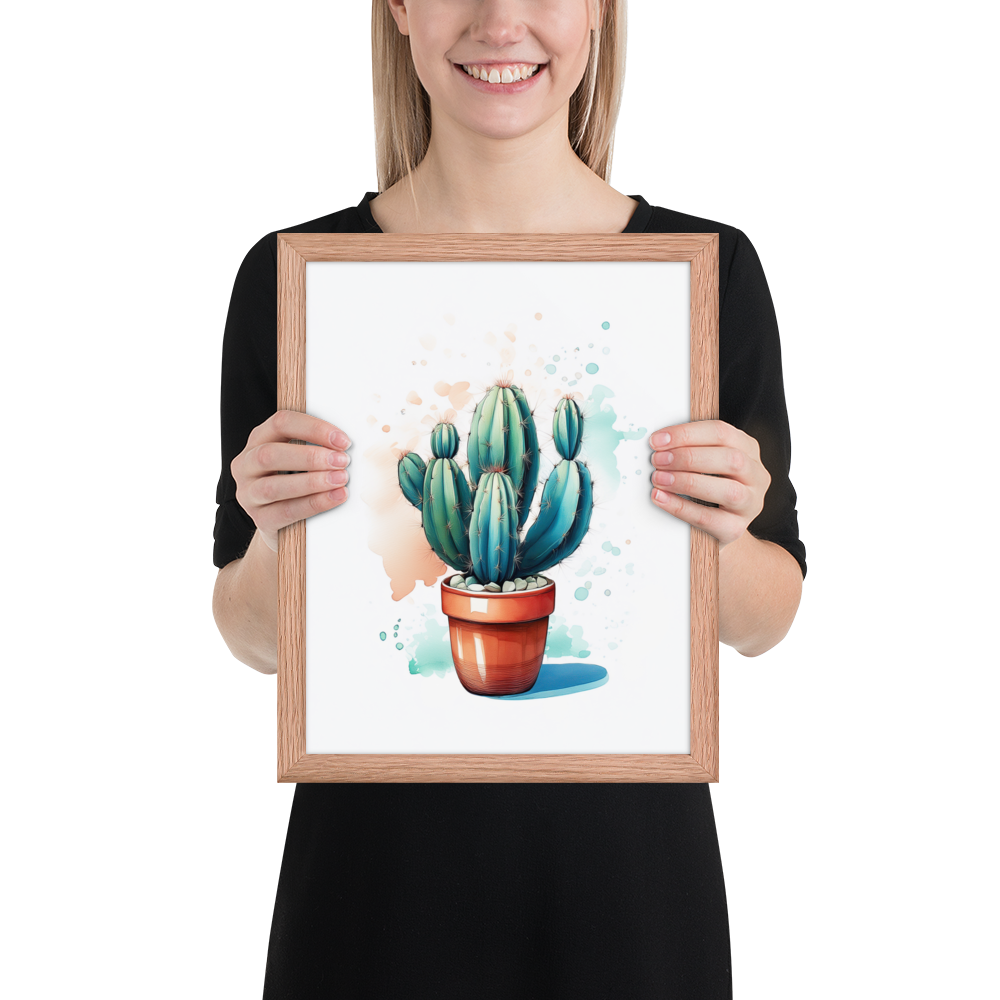 Framed poster_Cactus