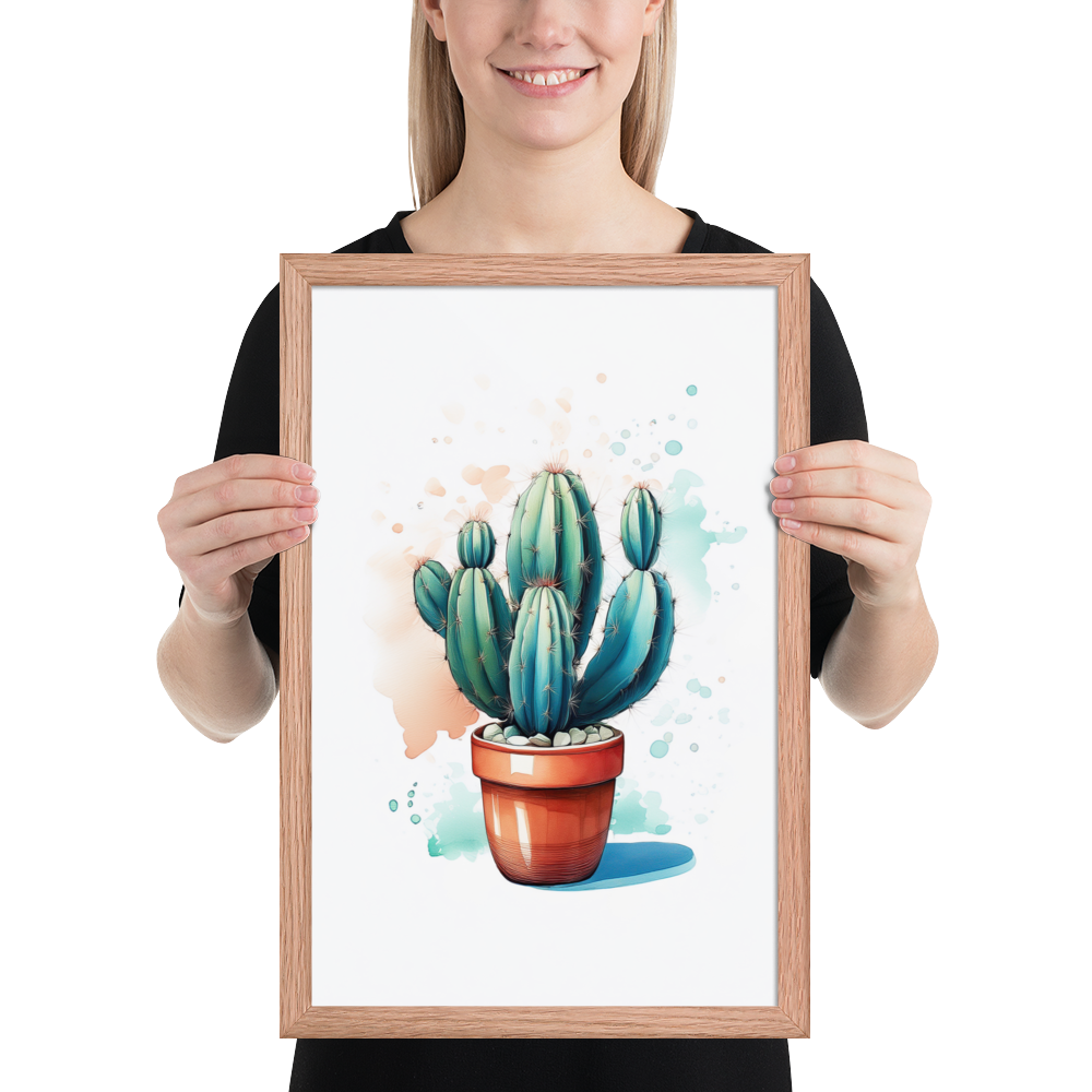 Framed poster_Cactus