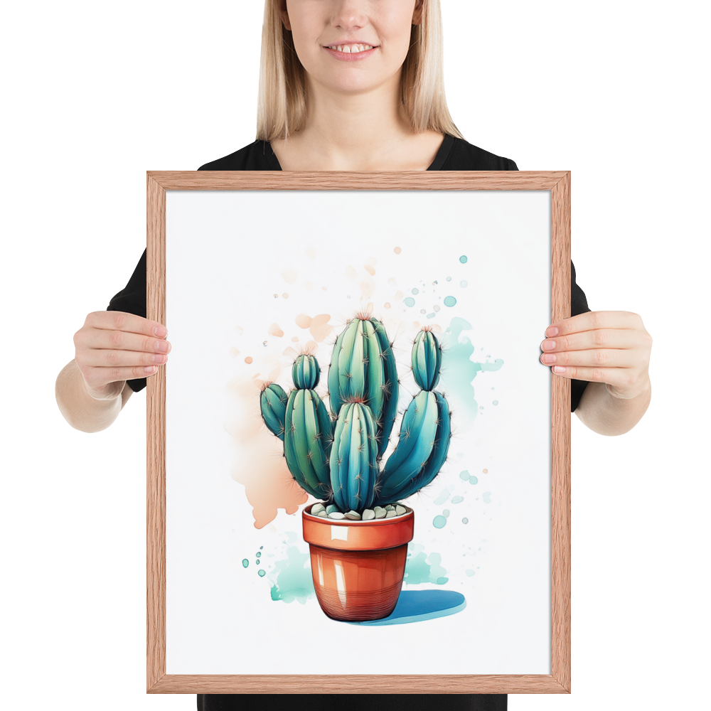 Framed poster_Cactus
