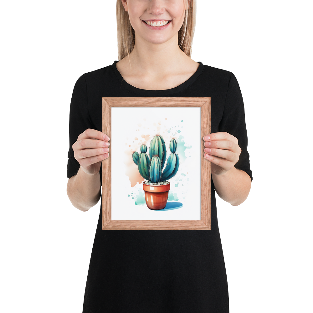 Framed poster_Cactus