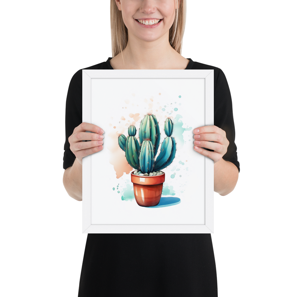Framed poster_Cactus