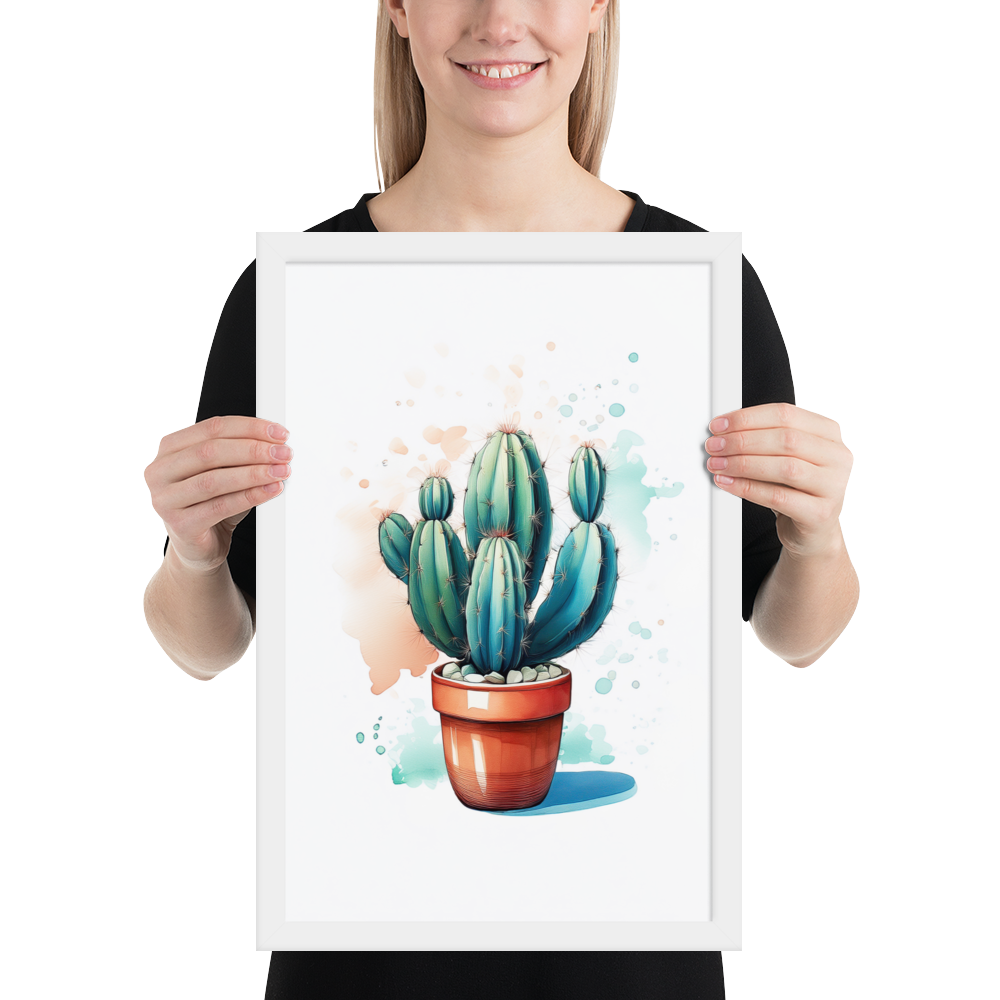 Framed poster_Cactus