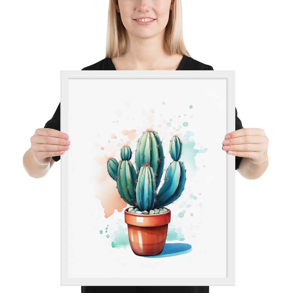 Framed poster_Cactus