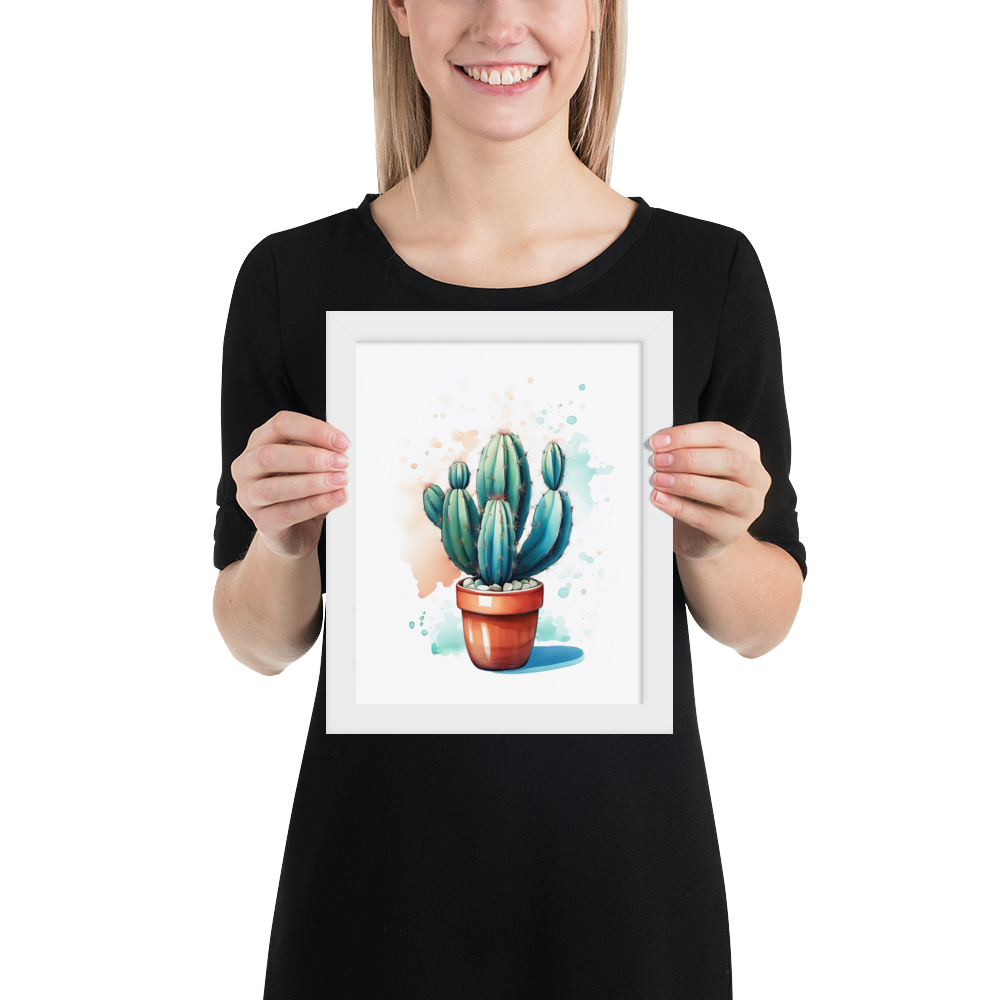 Framed poster_Cactus