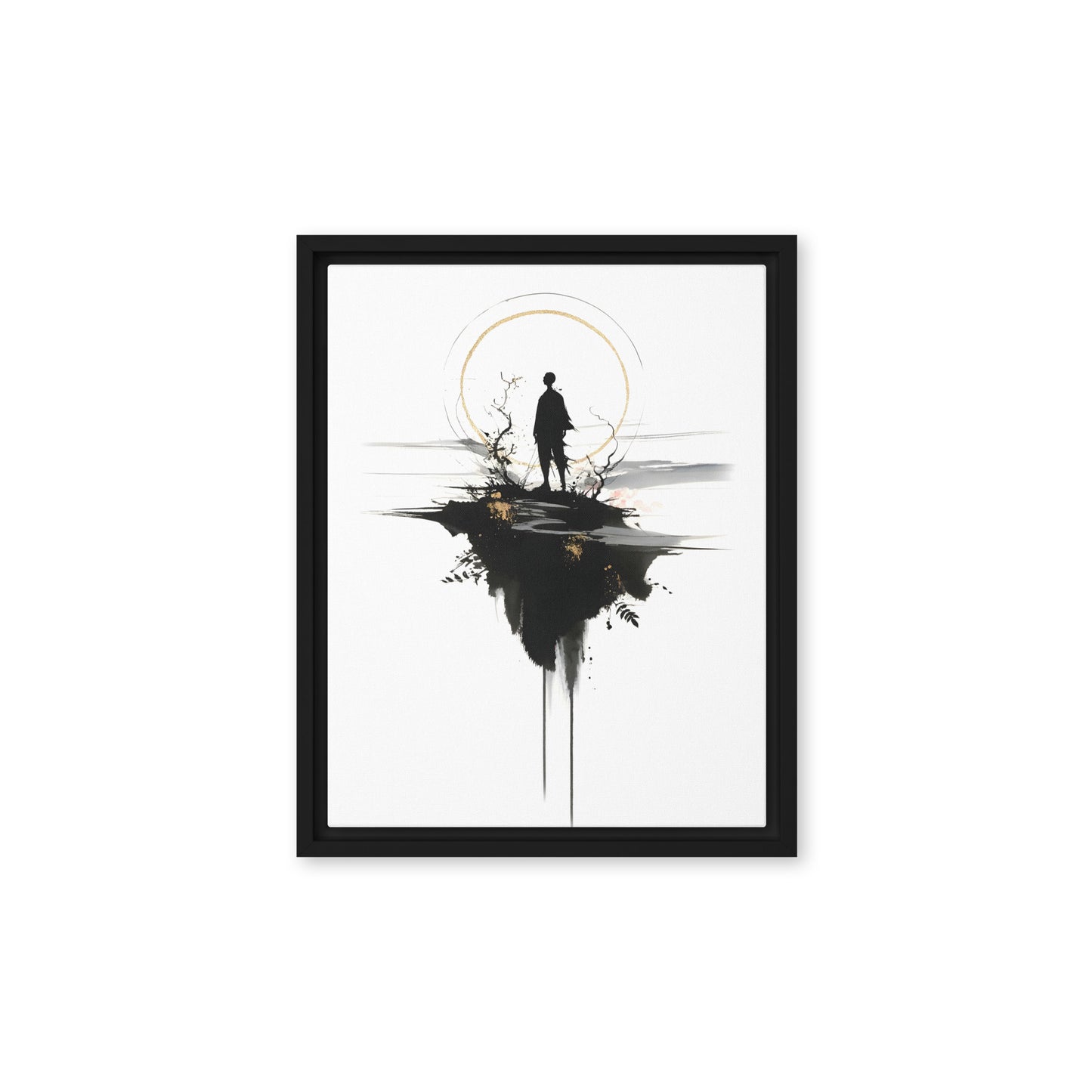Framed canvas_Solitary Strength