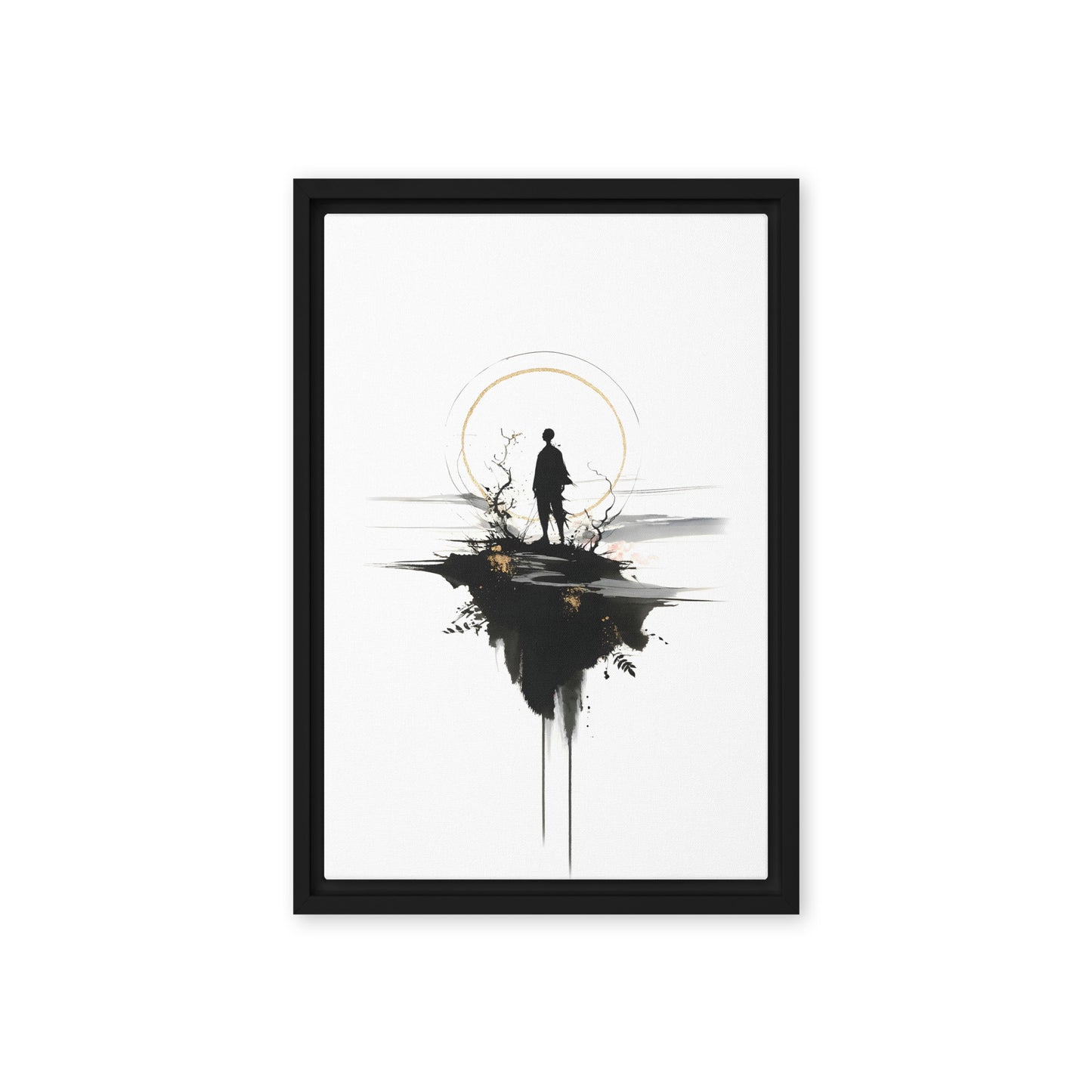 Framed canvas_Solitary Strength