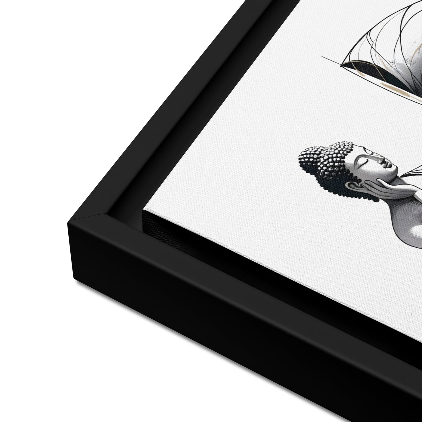 Framed canvas_Timeless Contemplation