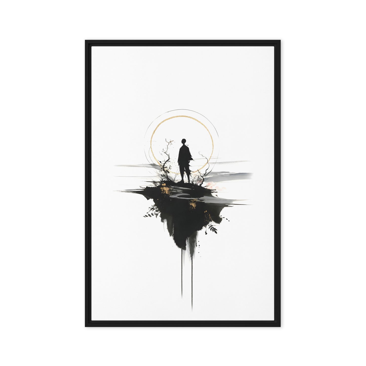 Framed canvas_Solitary Strength