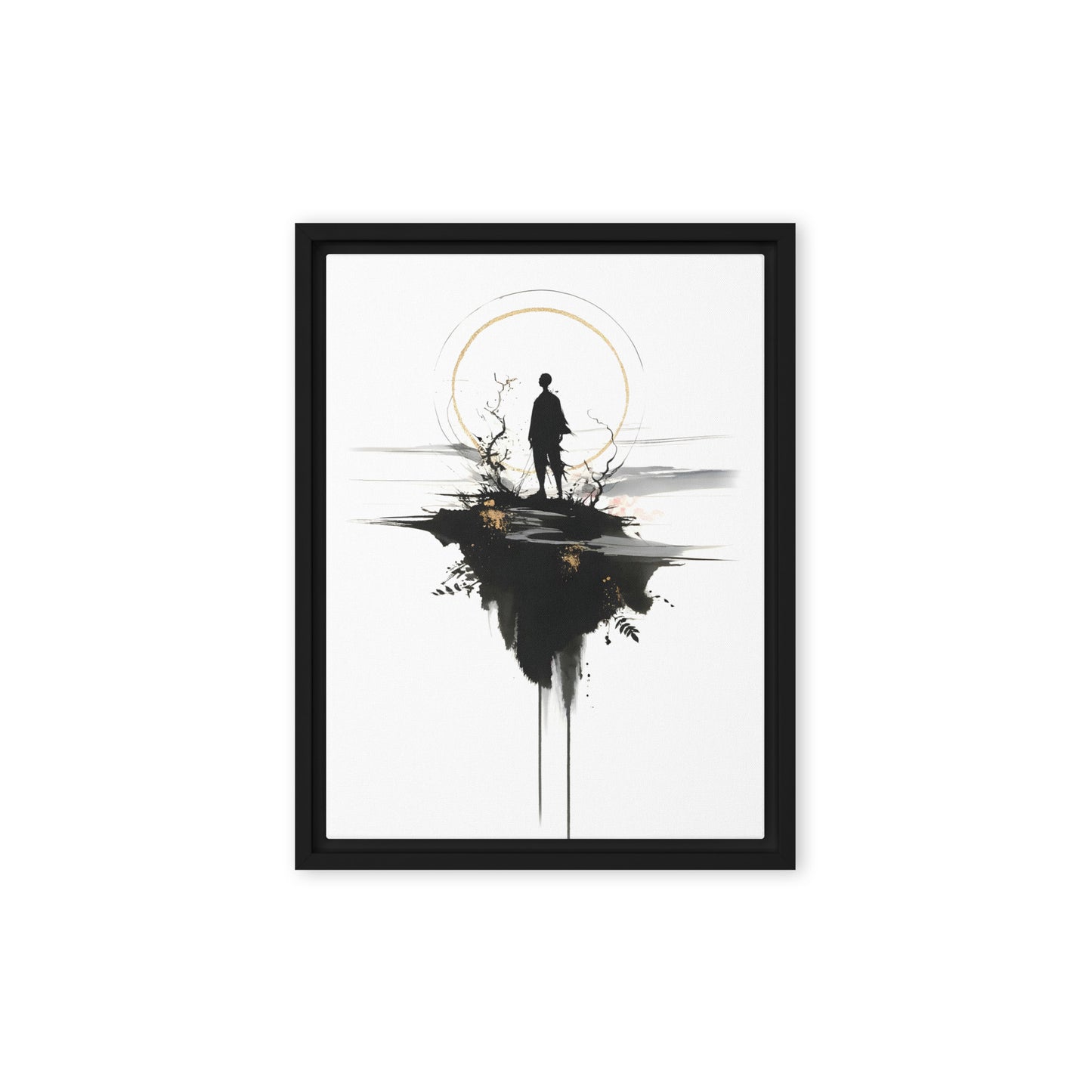 Framed canvas_Solitary Strength