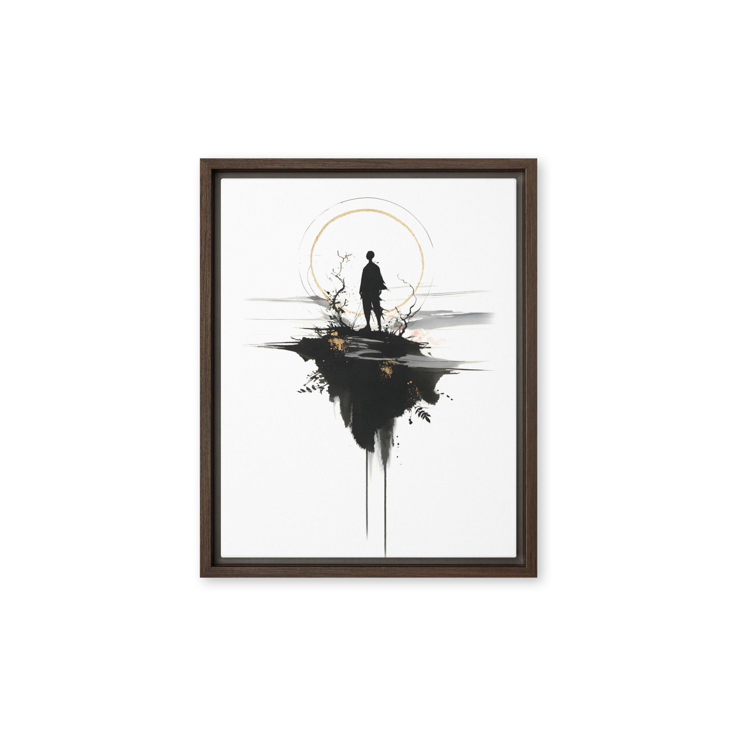 Framed canvas_Solitary Strength