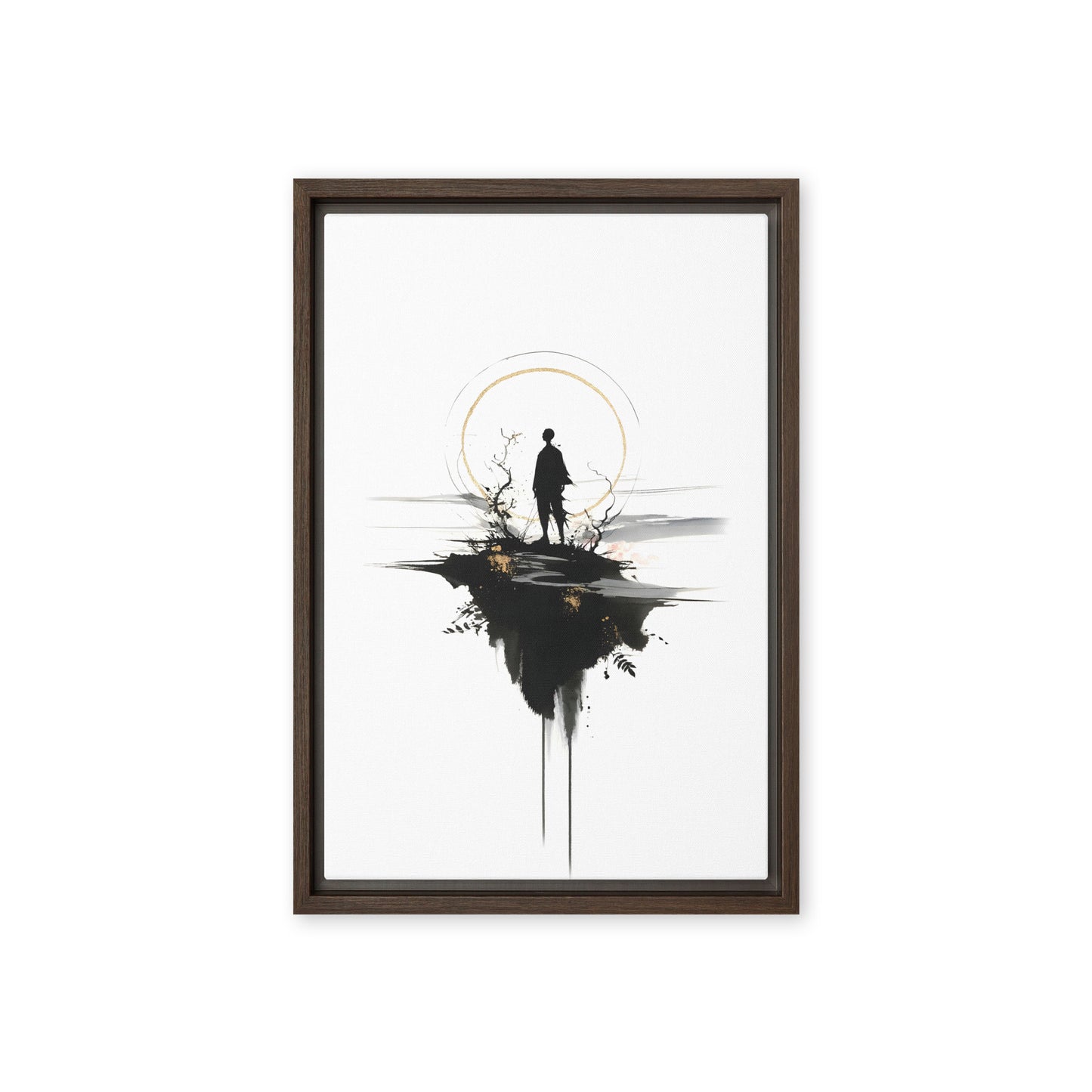 Framed canvas_Solitary Strength