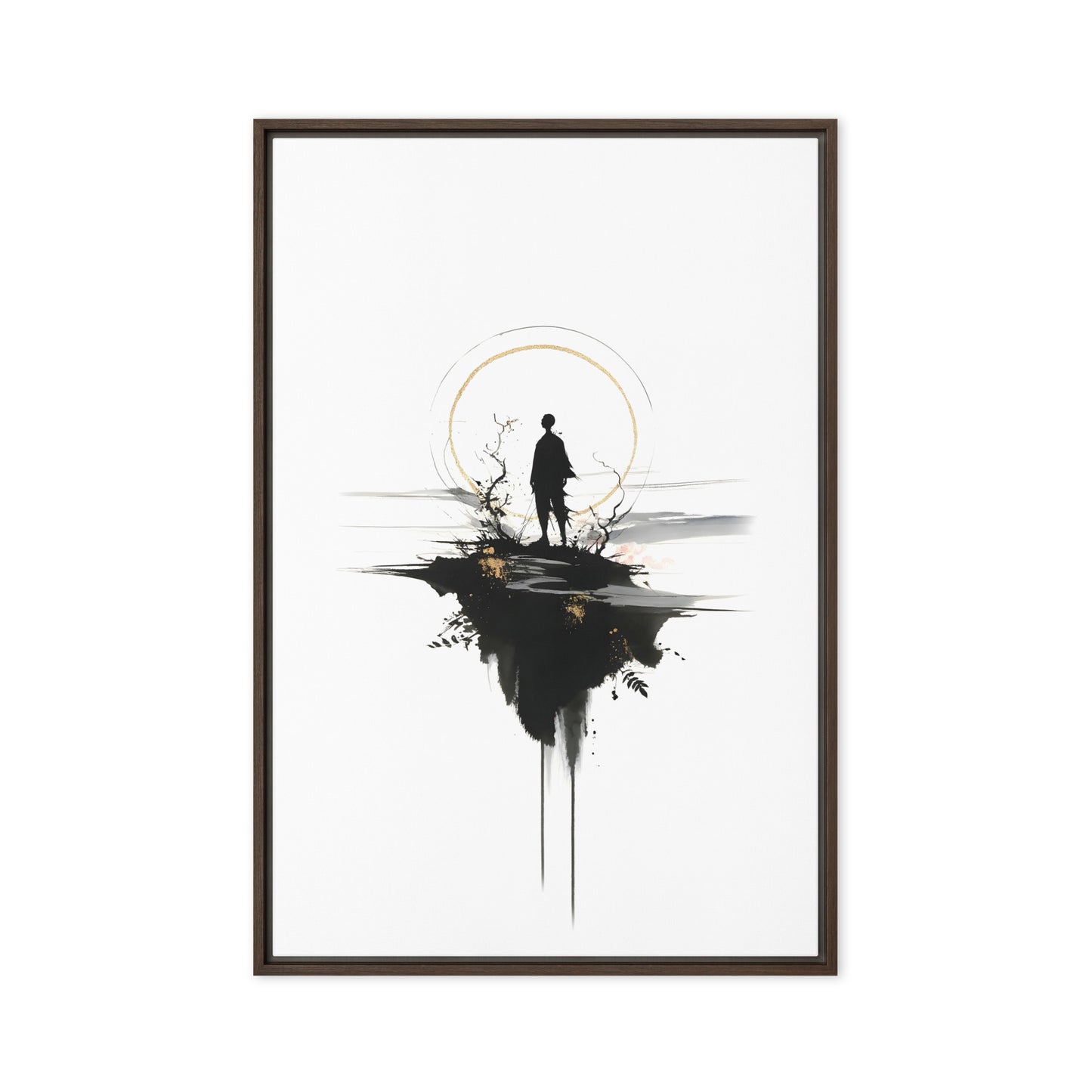 Framed canvas_Solitary Strength