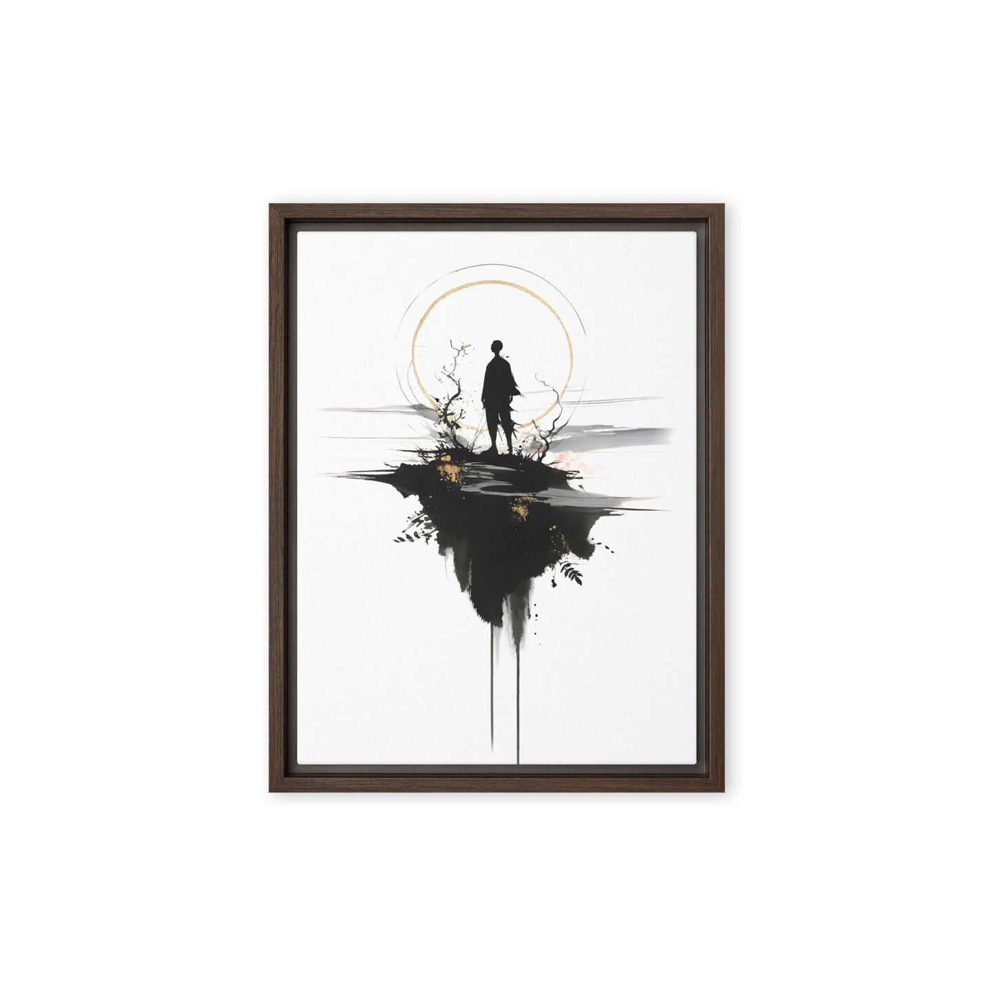 Framed canvas_Solitary Strength