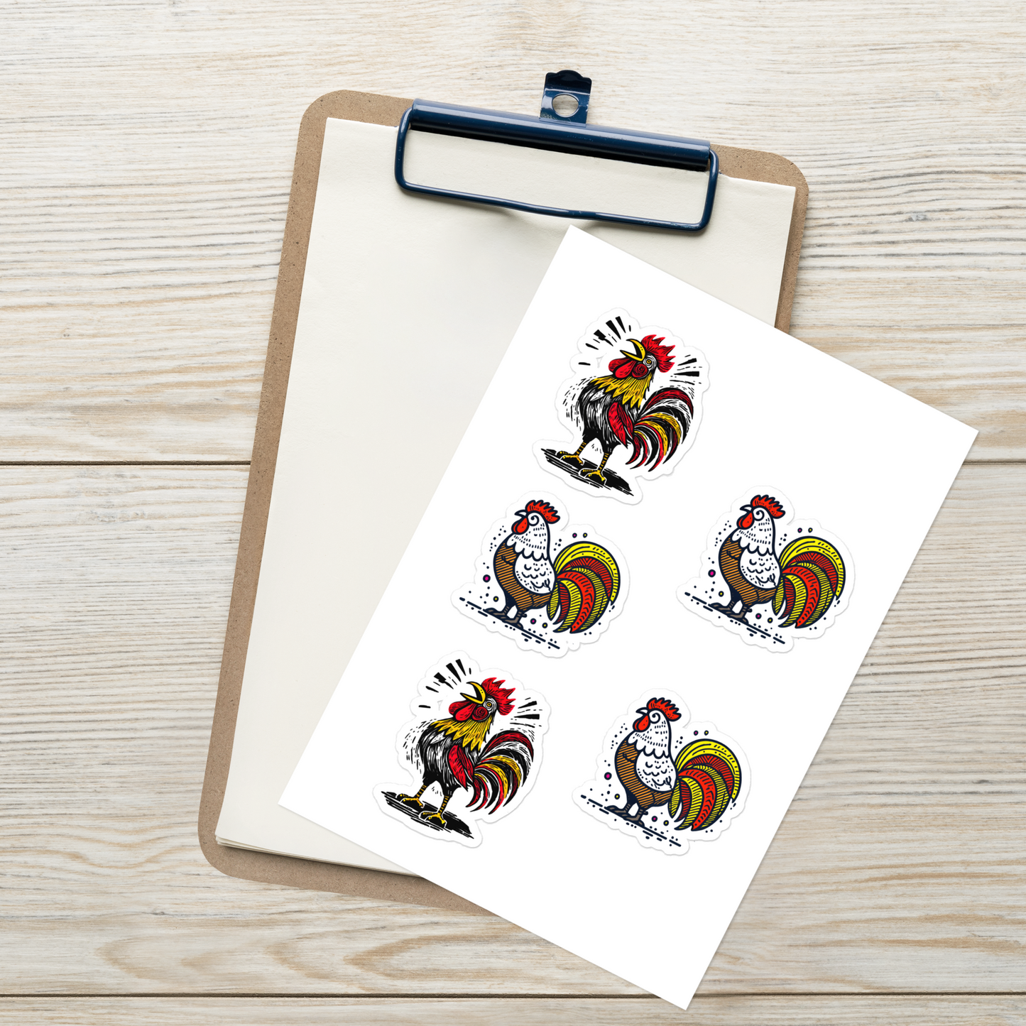 Sticker sheet_Chicken