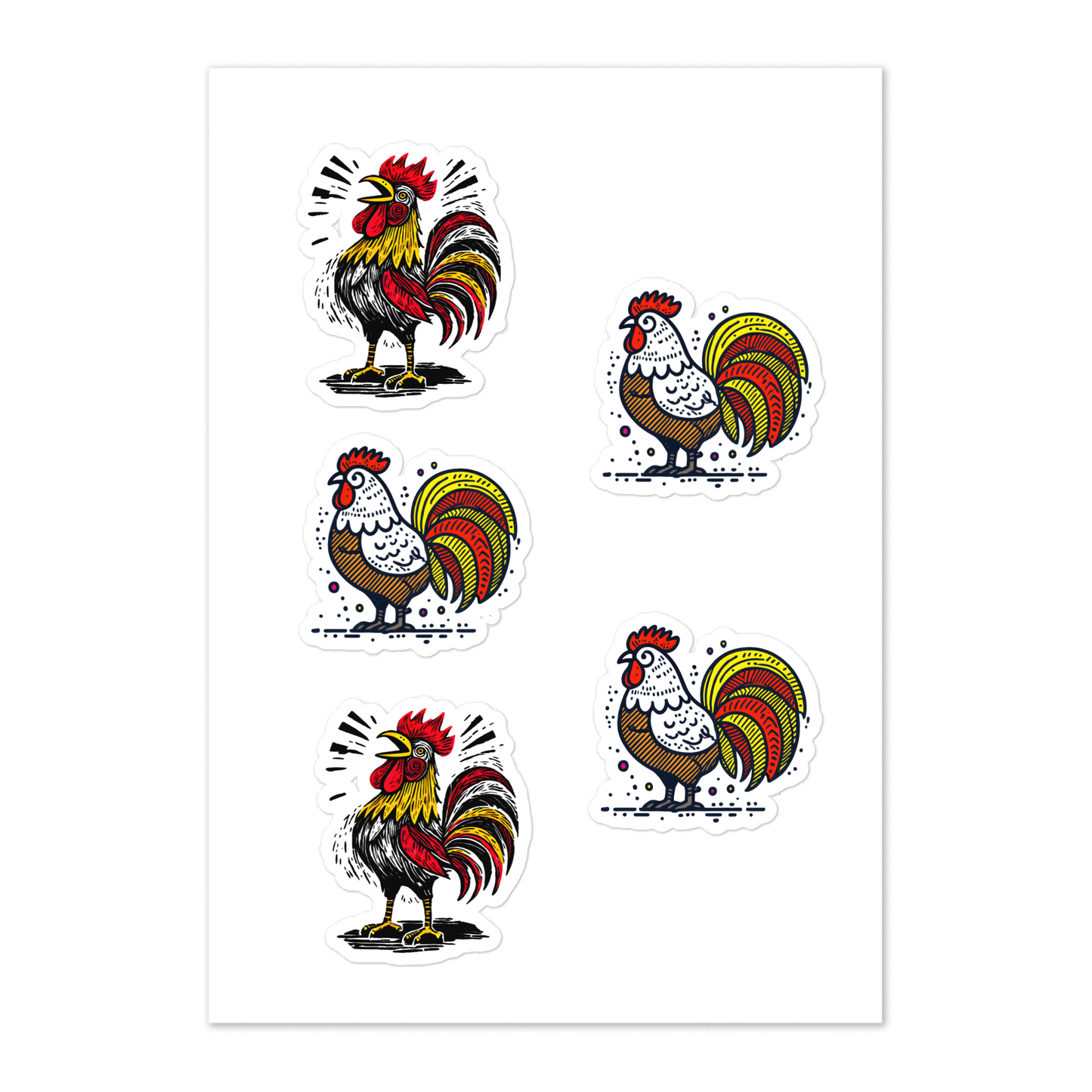 Sticker sheet_Chicken