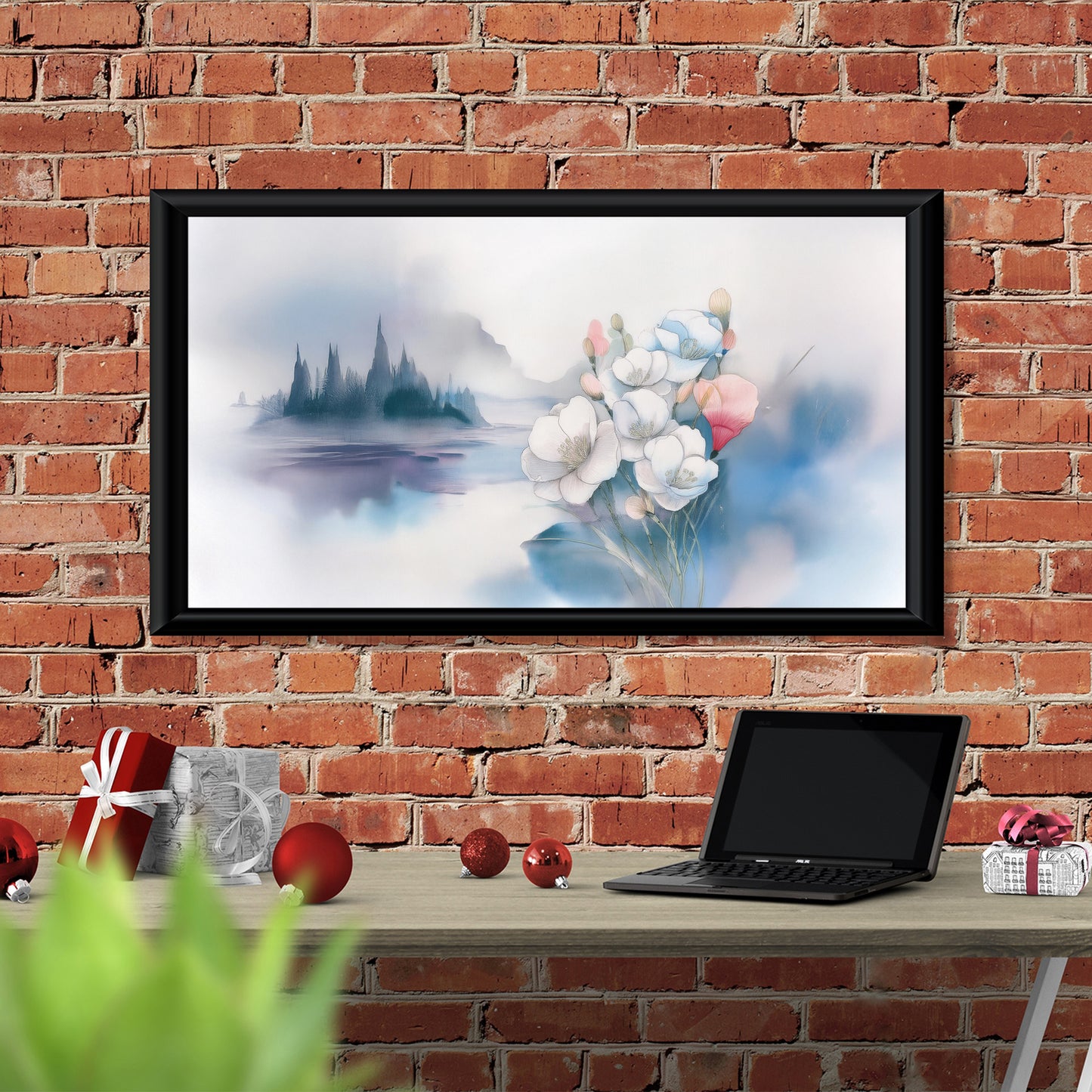 Landscape with Freesia_Digital Download