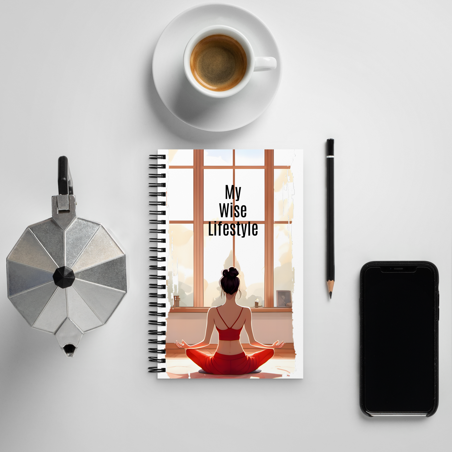 Spiral notebook_My Wise Lifestyle