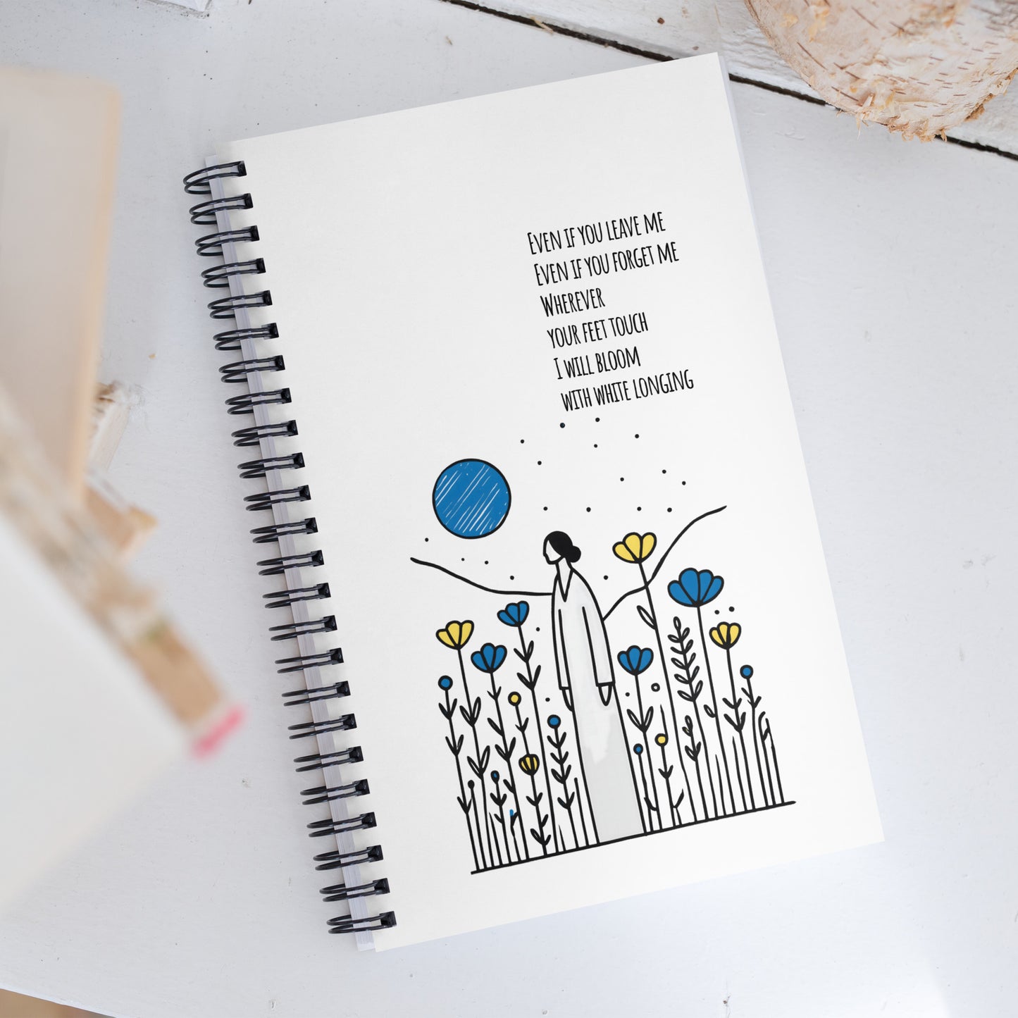 Spiral notebook_Longing