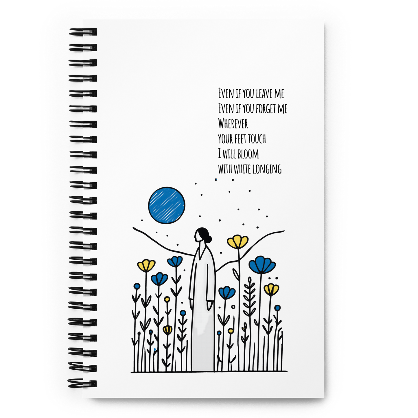 Spiral notebook_Longing