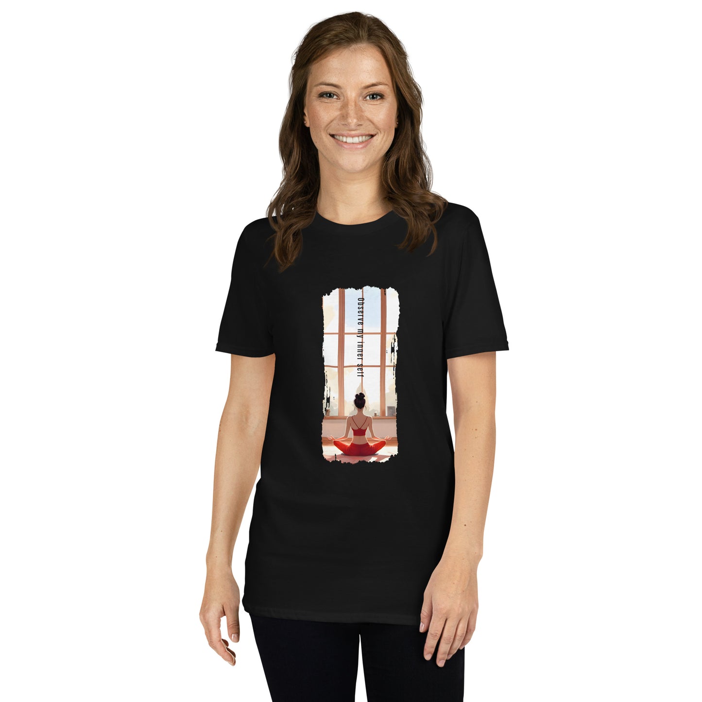 Short-Sleeve Unisex T-Shirt_Observe my inner self