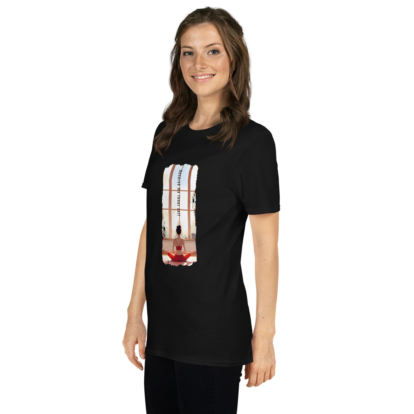 Short-Sleeve Unisex T-Shirt_Observe my inner self