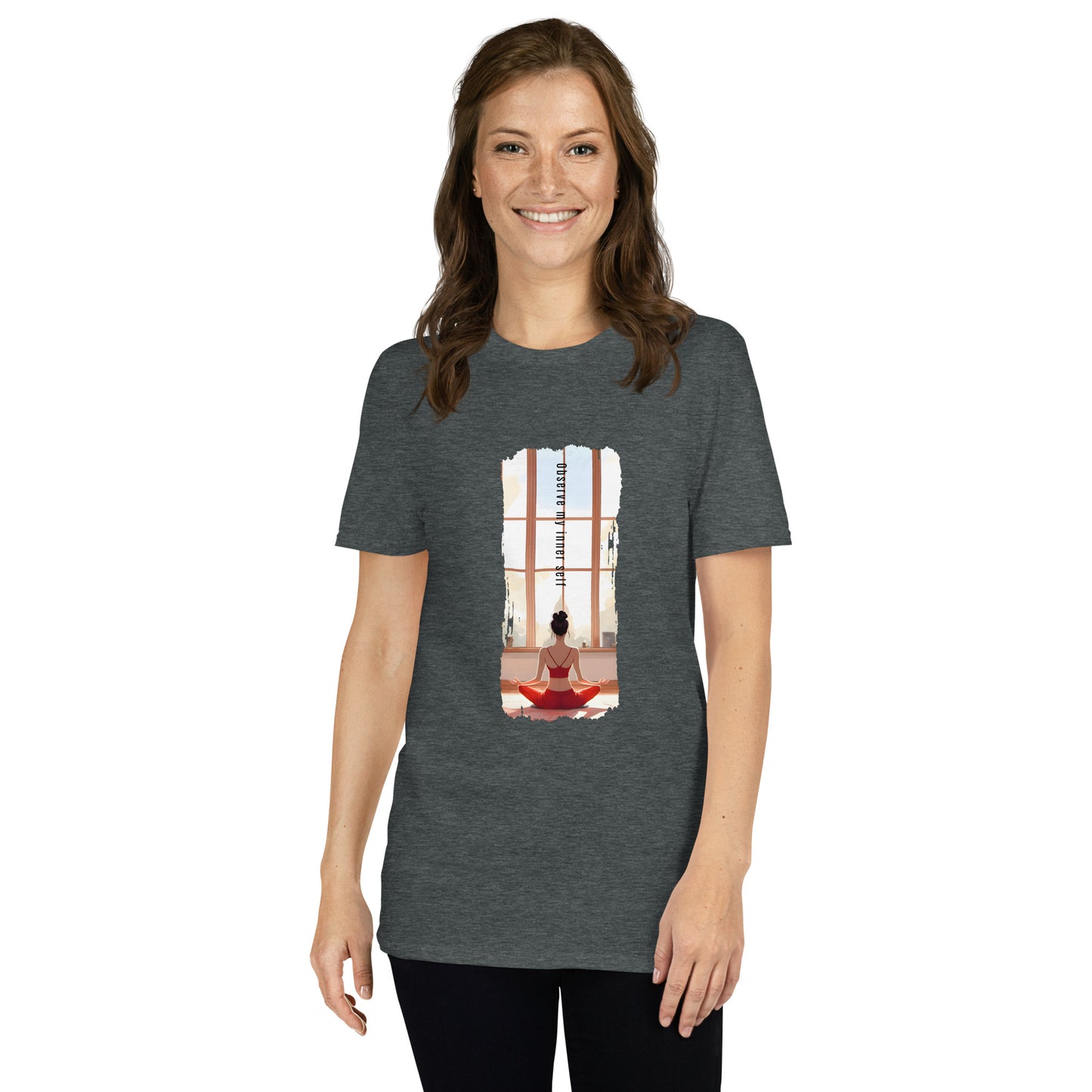 Short-Sleeve Unisex T-Shirt_Observe my inner self