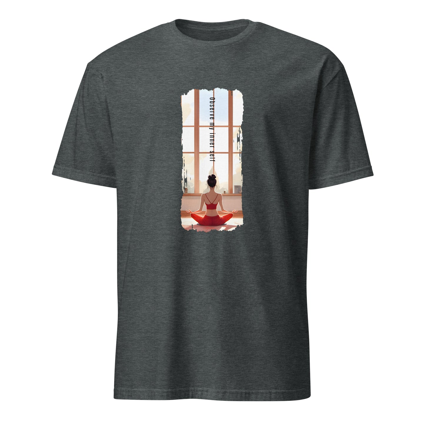 Short-Sleeve Unisex T-Shirt_Observe my inner self