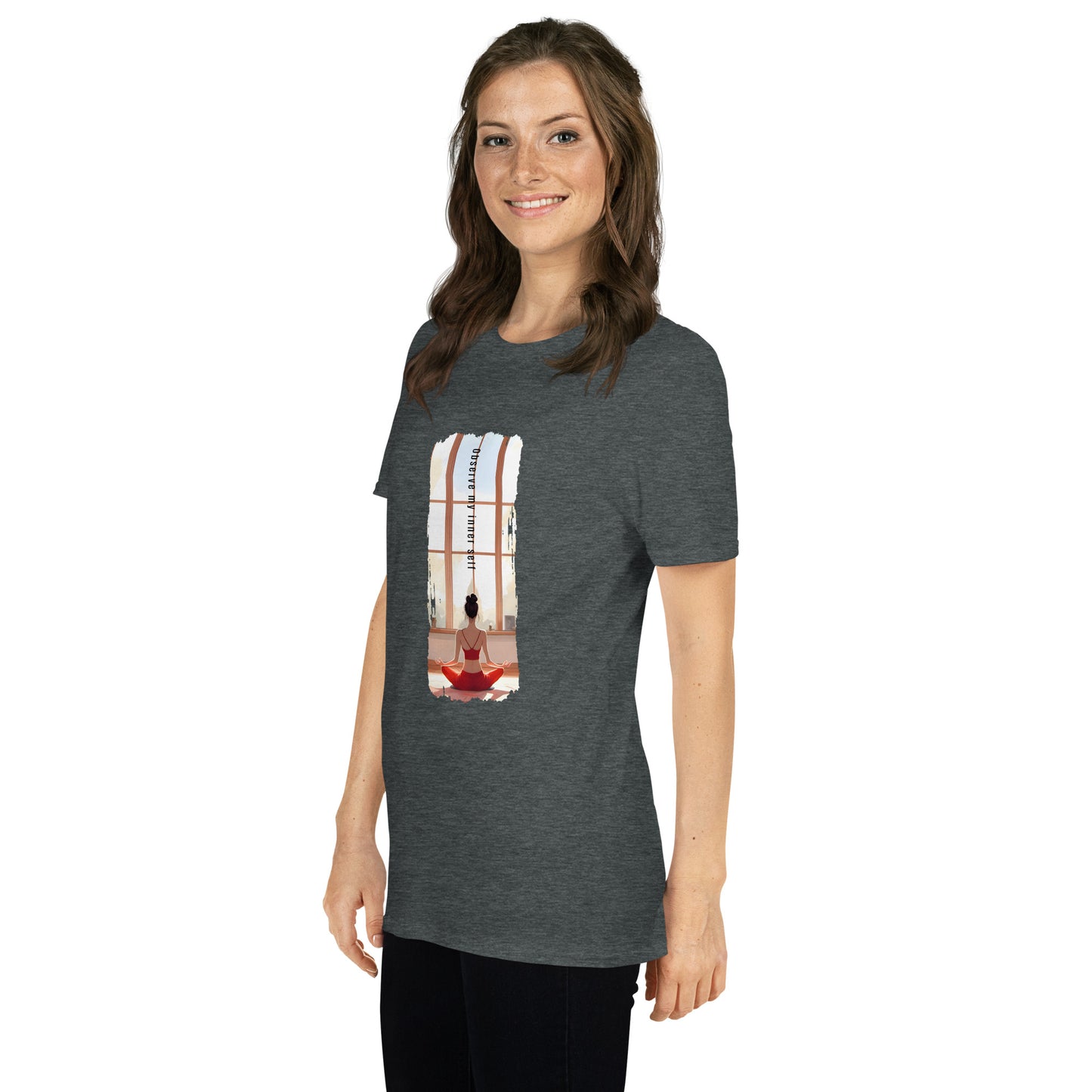 Short-Sleeve Unisex T-Shirt_Observe my inner self