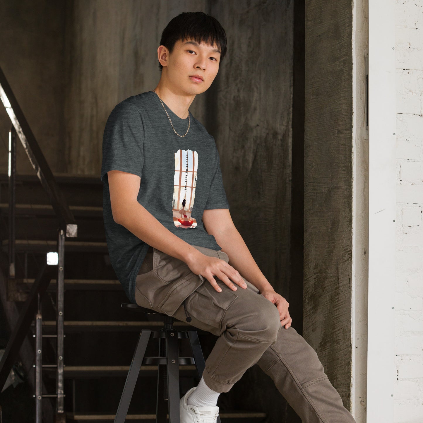 Short-Sleeve Unisex T-Shirt_Observe my inner self