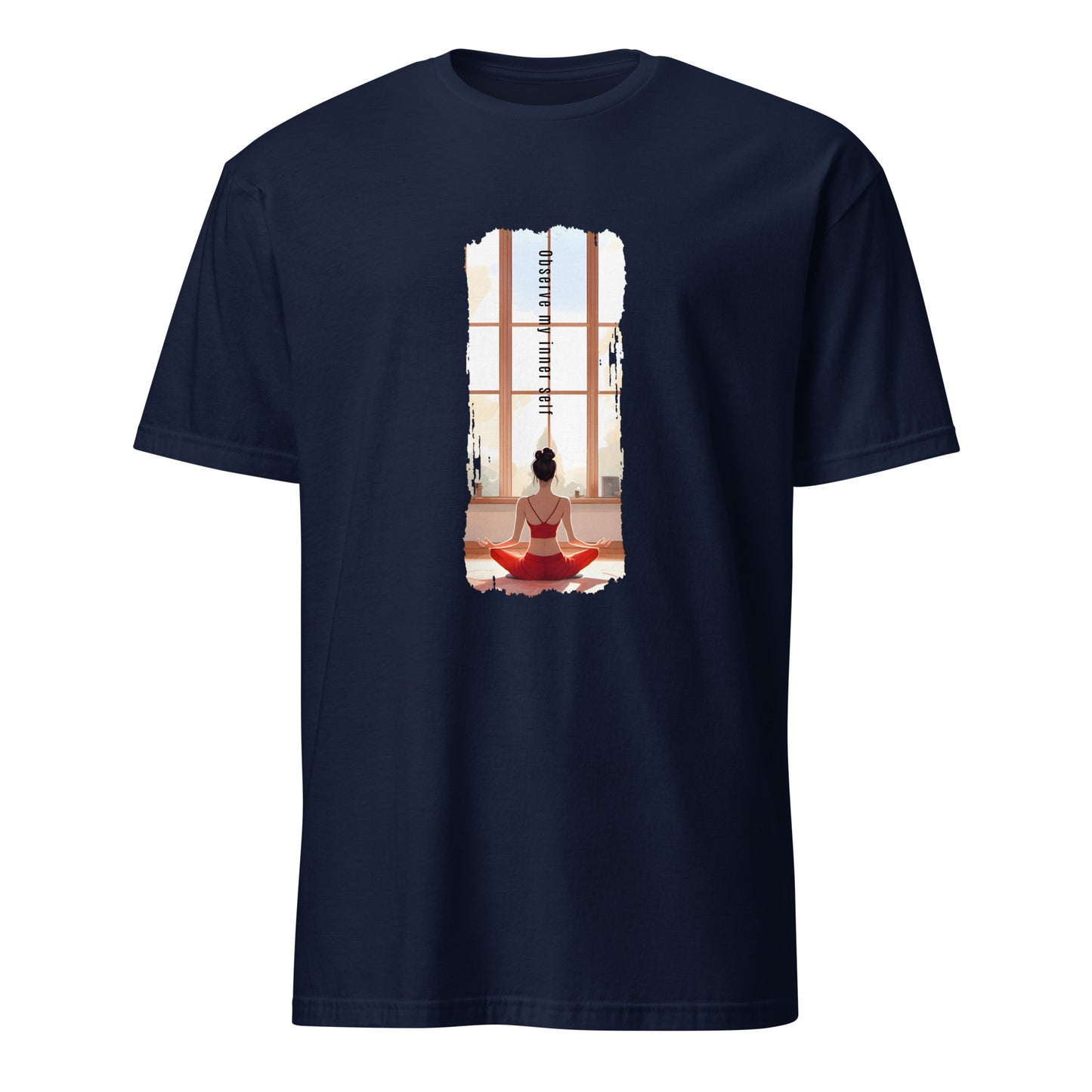 Short-Sleeve Unisex T-Shirt_Observe my inner self