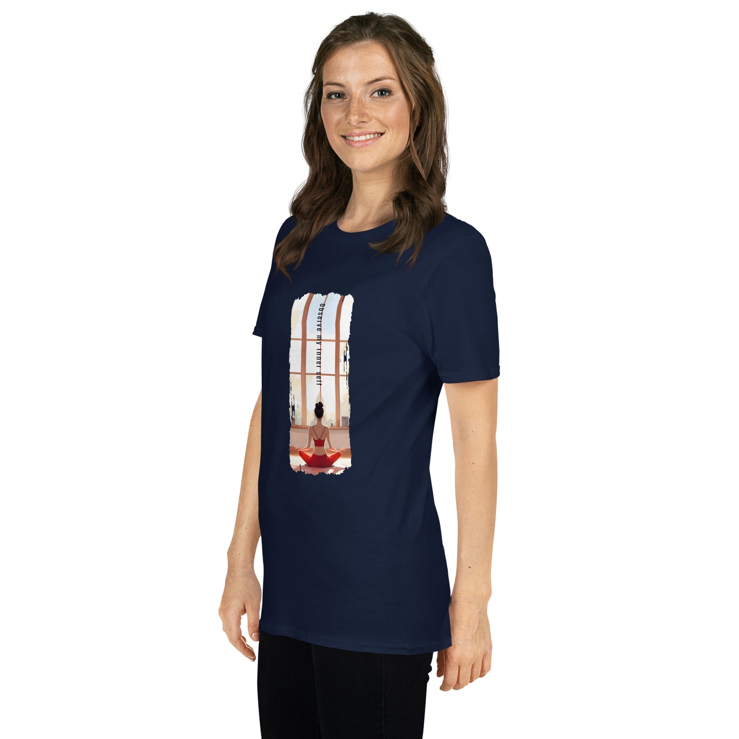 Short-Sleeve Unisex T-Shirt_Observe my inner self