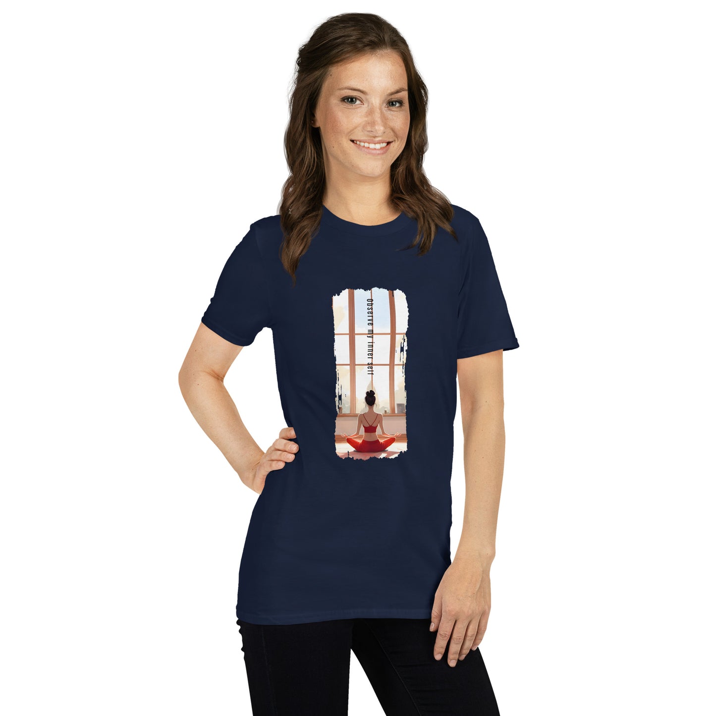 Short-Sleeve Unisex T-Shirt_Observe my inner self