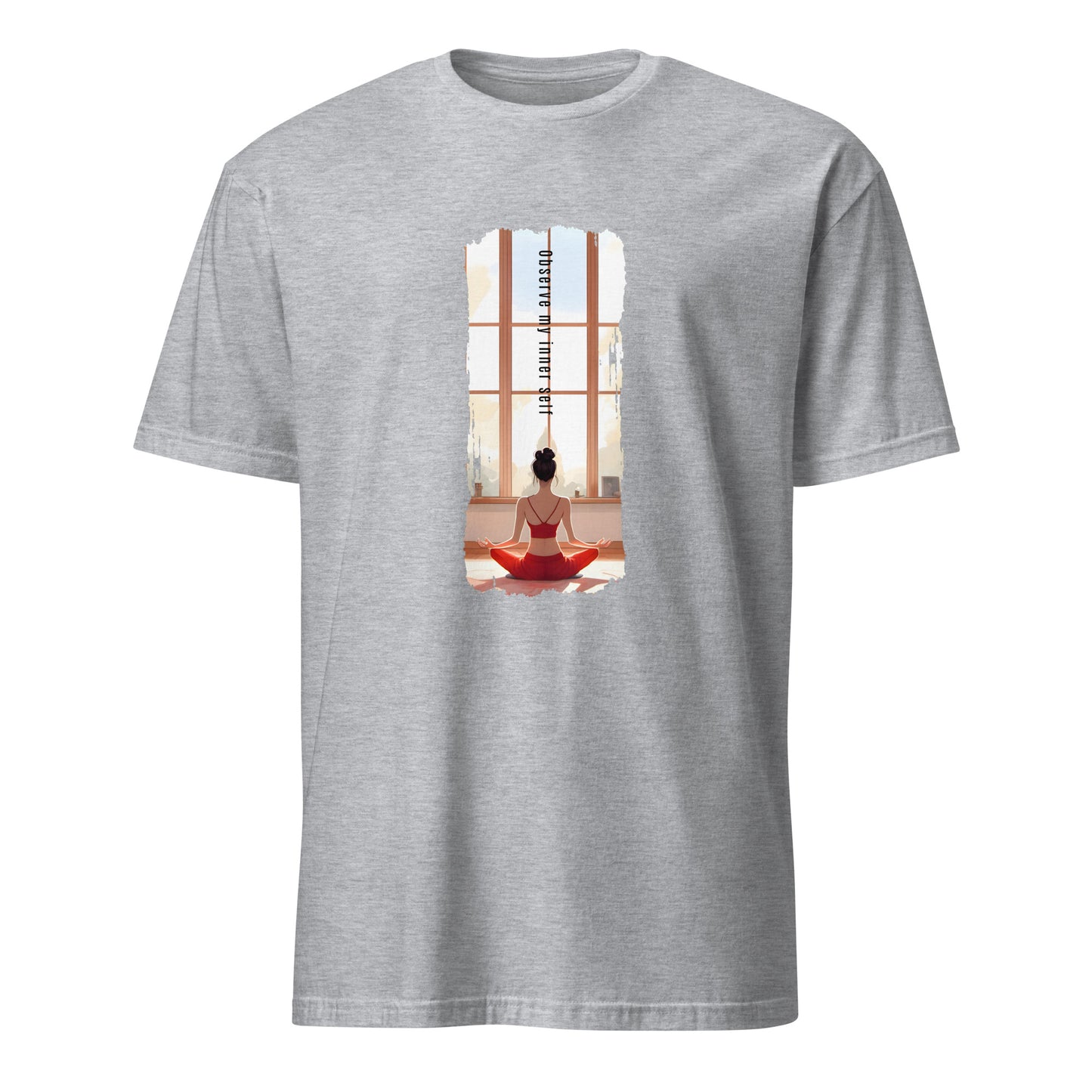 Short-Sleeve Unisex T-Shirt_Observe my inner self