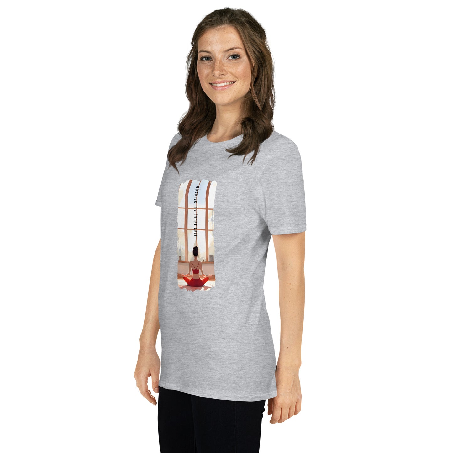 Short-Sleeve Unisex T-Shirt_Observe my inner self