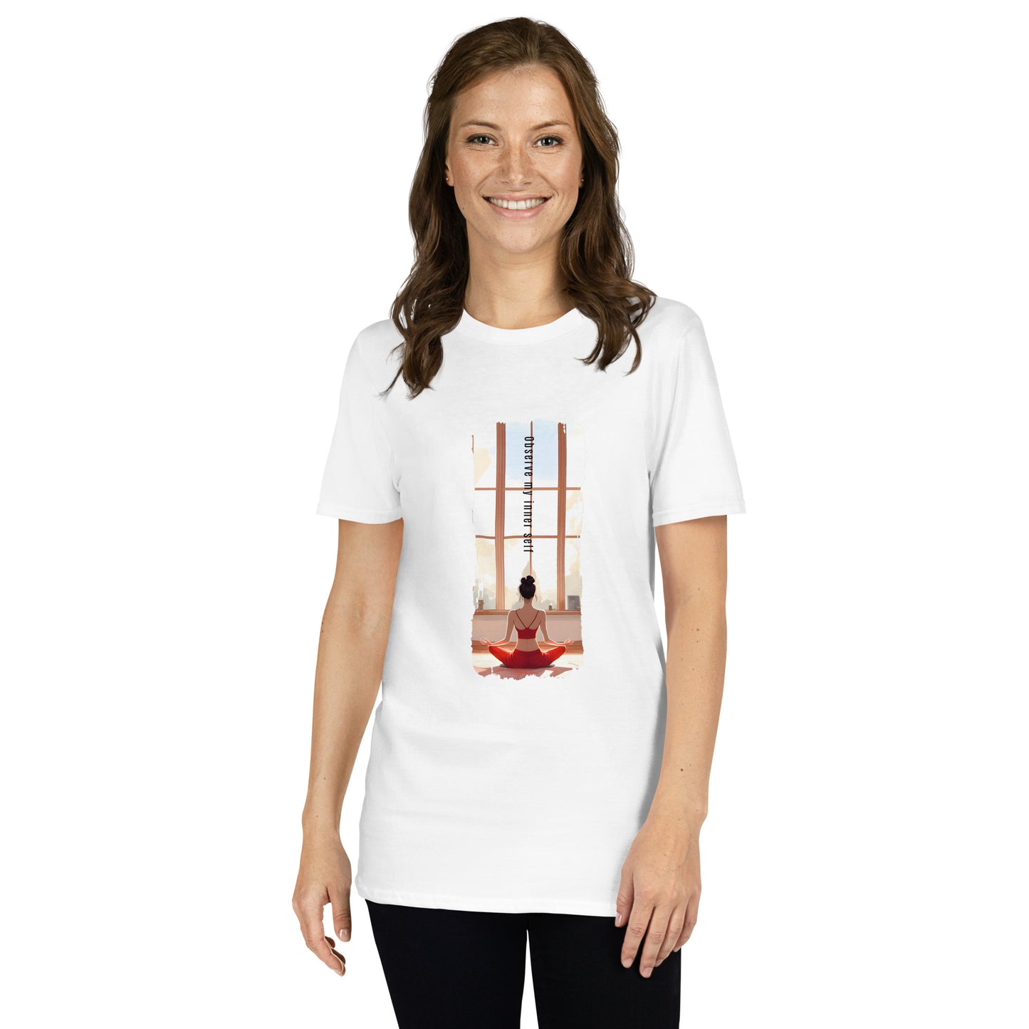 Short-Sleeve Unisex T-Shirt_Observe my inner self