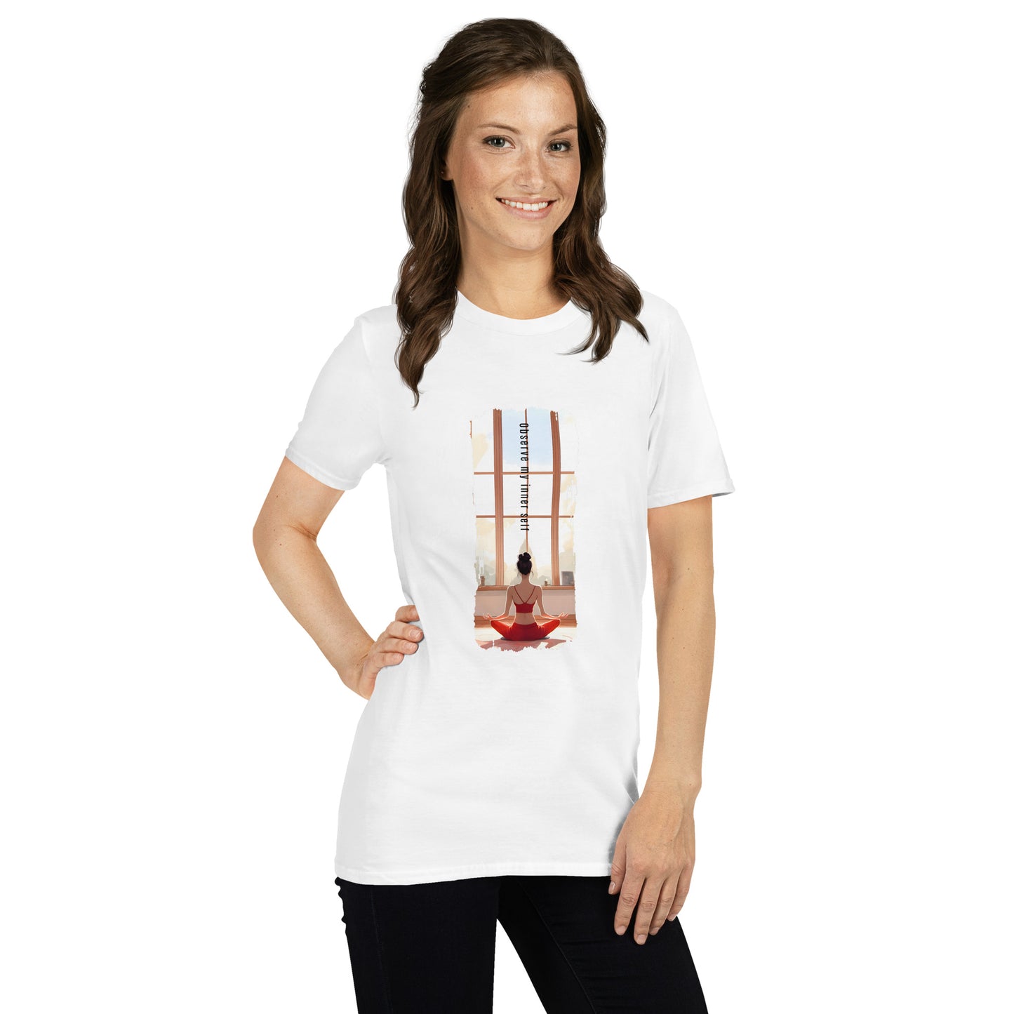 Short-Sleeve Unisex T-Shirt_Observe my inner self